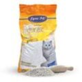 Lyra Pet - 15 Liter ® White Cat® Katzenstreu Bentonit mit Babypuderduft