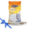 Lyra Pet - 15 Liter ® White Cat® Katzenstreu Bentonit mit Babypuderduft + Geschenk