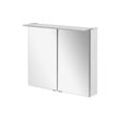 Led Spiegelschrank b.perfekt / Badschrank mit Soft-Close-System / Maße (b x h x t): ca. 80 x 69 x 15 cm / hochwertiger Schrank mit Spiegel und