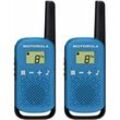 Talkabout t42 blau walkie talkies 4km 16 Kanäle LCD-Bildschirm - Motorola