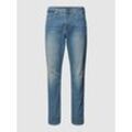 Slim Tapered Fit Jeans im 5-Pocket-Design Modell "512 PELICAN RUST"