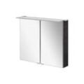 Led Spiegelschrank b.perfekt / Badschrank mit Soft-Close-System / Maße (b x h x t): ca. 80 x 69 x 15 cm / hochwertiger Schrank mit Spiegel und