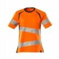 Damen-T-shirt 19092-771 l hi-vis orange/dunkelanthrazit - Mascot