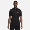 FC Liverpool The Nike Polo Nike Dri-FIT Fußball-Poloshirt (Herren) - Schwarz