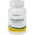 Natures Plus Vitamin E Mixed Tocopherol 400 IE 60 Softgels