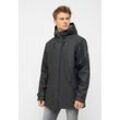 Winterjacke DERBE "Trekholm", Herren, Gr. L, grau (phantom, grau), Obermaterial: 100% Polyester; Beschichtung: Polyurethan; Futter: 100% Polyester, casual, normal, Langarm verstellbar normaler Saum, Jacken, Wasserabweisend, mit versiegelten Nähten