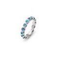 Ring Memory Blue Shades - Silber - Gr.: 18