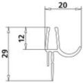 Kermi 4621 1x Dichtleiste 4756 21 BS Länge: 550 mm 2535230