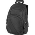 Schulrucksack NITRO "Stash 29", Gr. B/H/T: 32cm x 49cm x 22cm, schwarz (true schwarz), Polyester, Rucksäcke, Alltagsrucksack, Rucksack für Freizeit, Schule, Arbeit und Reise