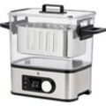 WMF Sous-Vide Garer "LONO Pro", silber (cromargan), B:15,5cm H:32,5cm T:39,5cm, Sous-Vide-Garer, mit Timer-Funktion