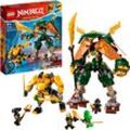 LEGO Konstruktionsspielzeug Ninjago Lloyds und Arins Training-Mechs