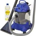 Waschsauger Polster + Teppich HYDRO 7500 inkl. 1l Shampoo - 4in1 Nass Trockensauger 1200 Watt 20l Volumen 16 kPa Saugleistung - Polsterreiniger Reinigungsgerät Professionellen Aufbereitung