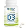 APOrtha® Vitamin D3 Depot 20.000 IE - 500 μg - Kapseln 120 St