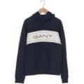 Gant Damen Kapuzenpullover, marineblau, Gr. 36