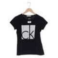 Calvin Klein Jeans Damen T-Shirt, schwarz, Gr. 38