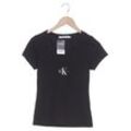 Calvin Klein Jeans Damen T-Shirt, schwarz, Gr. 34