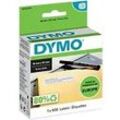 DYMO LW Etiketten Authentisch 11355 18432 Selbsthaftend Schwarz auf Weiß 19 x 51 mm 500 Etiketten