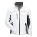 Softshelljacke Nitras motion tex light 7153 Weiß / Grau Gr. xs