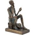 Signes Grimalt - Don Quijote Bronzegraue Personenfigur – 24 x 17 x 10 cm