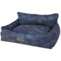 Hundebett Kensington Größe m 60x50 cm Marineblau Scruffs&tramps