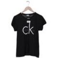 Calvin Klein Jeans Damen T-Shirt, schwarz, Gr. 38