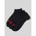 Socken mit Label-Detail Modell 'LOW CUT BATWING LOGO' im 3er-Pack