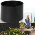 40er Sichtschutzstreifen Hart pvc Anthrazit Für doppelstabmatten Sichtschutz Balkon Gartenzaun 25m x 19cm pvc Sichtschutz - Tolletour