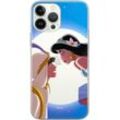 Handyhülle Jasmin&Aladdin-001 Disney Partial Print Transparent kompatibel mit Samsung Galaxy S23 Ultra