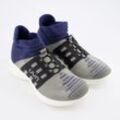 Blau-graue X-Cross Knit-Sneaker