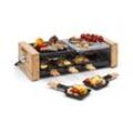 Chateaubriand Nuovo Raclette 1200W Aluminium / Stein 8 Personen Holz