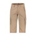 Bermudas LERROS "LERROS Lange Cargo-Bermuda mit aufgesetzten Taschen", Herren, Gr. 30, Normalgrößen, beige (dune beige), 100% Baumwolle, Hosen