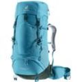 deuter Trekkingrucksack "Aircontact Lite 35 + 10 SL", Aircomfort Rückensystem, für Damen, blau