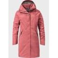 Parka SCHÖFFEL "Parka Sardegna L" Gr. 42, rosa (3245, rosa), Damen, Oberstoff : 100% Polyester (Membran: Polyurethan) Futter Rumpf unten: 100% Polyester Futter Rumpf oben: 100% Polyester, Jacken