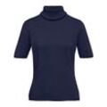 Rollkragen-Pullover aus 100% Premium-Kaschmir Peter Hahn Cashmere blau