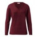 V-Pullover aus 100% Schurwolle Pure Tasmanian Wool Peter Hahn pink