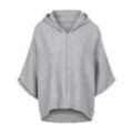 Hoodie-Pullover aus Schurwolle und Kaschmir include grau