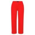 Jeans-Culotte Peter Hahn rot