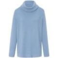 Rollkragen-Pullover aus 100% Premium-Kaschmir Peter Hahn Cashmere blau