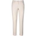 Knöchellange Hose Fadenmeister Berlin beige