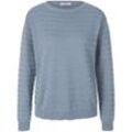 Rundhals-Pullover Peter Hahn blau