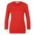 Rundhals-Pullover aus 100% Premium-Kaschmir Peter Hahn Cashmere orange