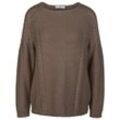 Rundhals-Pullover Peter Hahn beige