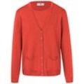 Twinset aus 100% Schurwolle-Pure Tasmanian Wool Peter Hahn rot