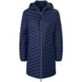 Daunen-Long-Steppjacke MYBC blau