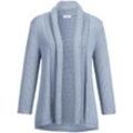 Cardigan 3/4-Arm Peter Hahn blau