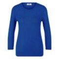 Rundhals-Pullover aus 100% Premium-Kaschmir Peter Hahn Cashmere blau