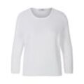 Rundhals-Pullover aus 100% SUPIMA®-Baumwolle Peter Hahn weiss