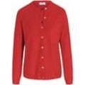 Twinset aus 100%Schurwolle Pure Tasmanian Wool Peter Hahn rot