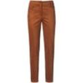 Slim Fit-Feincord-Hose Peter Hahn braun