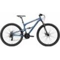 Mountainbike BIKESTAR Gr. 45, blau, Fahrräder, 45cm, 29 Zoll (73,66cm), für Damen und Herren, Kettenschaltung